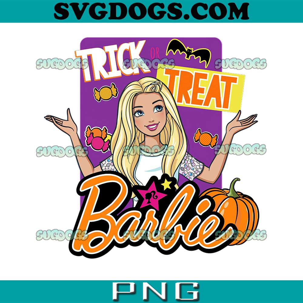 Barbie Trick Or Treat Barbie PNG, Barbie Halloween PNG, Barbie Movie PNG