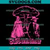 Barbenheimer Movie SVG PNG, Barbie Meets Oppenheimer SVG, Nuclear Barby SVG PNG EPS DXF