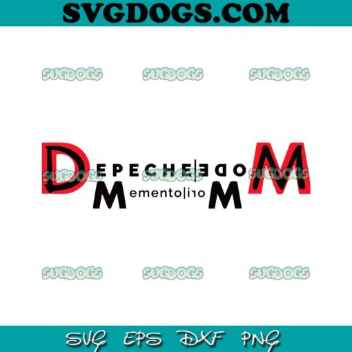 DM Memento Mori Tour SVG PNG, Depeche Mode SVG, Rock Music Band Tour SVG PNG EPS DXF