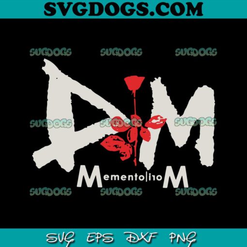 Depeche Mode Memento Mori Tour 2023 SVG PNG, Depeche Mode Band SVG, Rock Music Band Tour SVG PNG EPS DXF