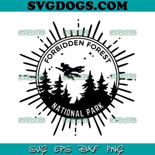 HP Forbidden Forest National Park SVG PNG, Harry Potter SVG, HP Always SVG PNG EPS DXF