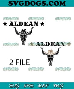Jason Aldean Bundle SVG PNG, Country Music SVG, Aldean Bull Skull SVG PNG EPS DXF