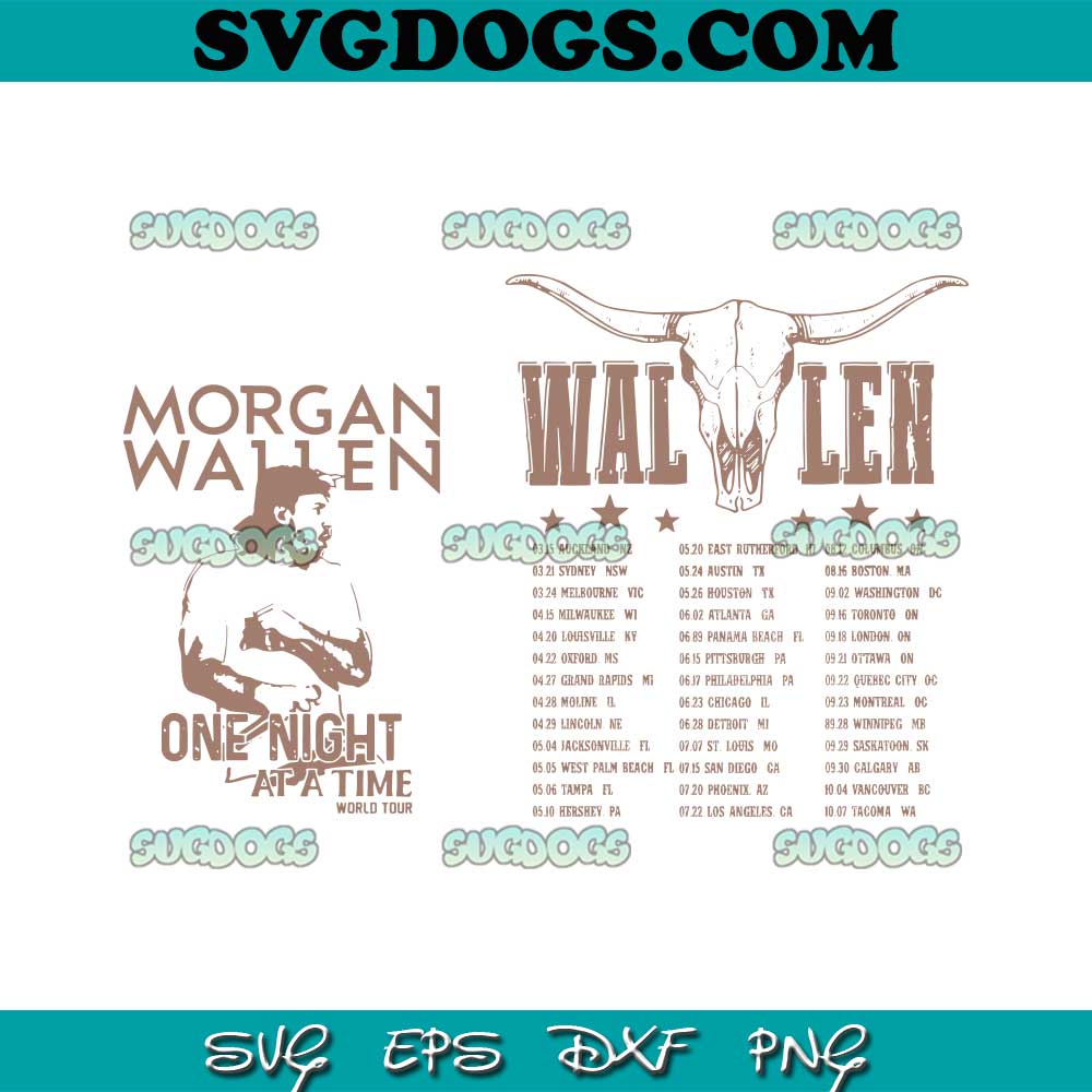 Bundle Morgan Wallen SVG- Instant Download