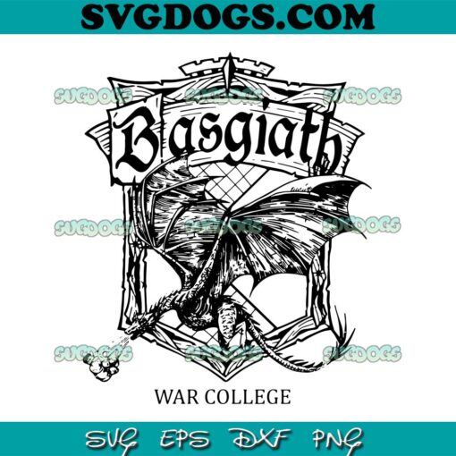 Basgiath War College SVG PNG, Fourth Wing Xaden SVG, Rebecca SVG PNG EPS DXF