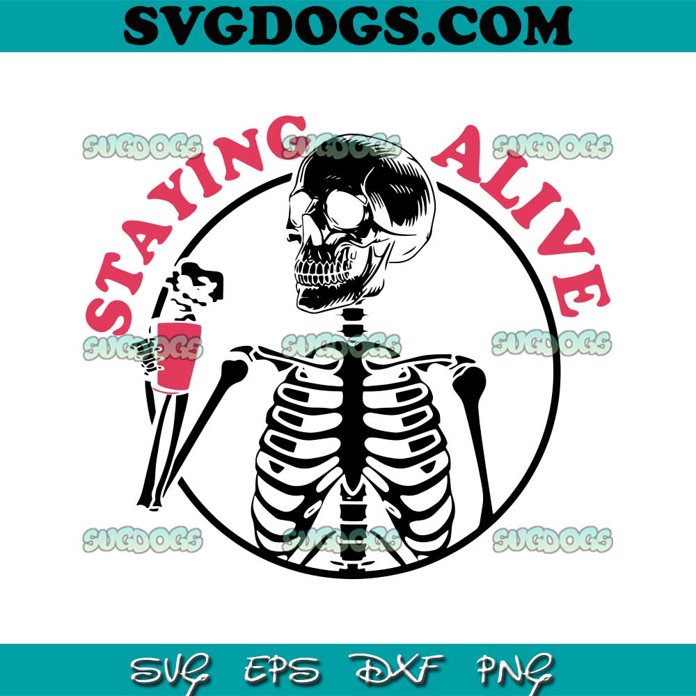 Staying Alive SVG PNG #1