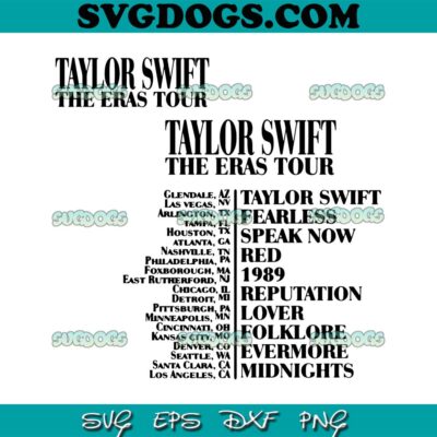 Taylor Swift The Eras Tour SVG PNG #1