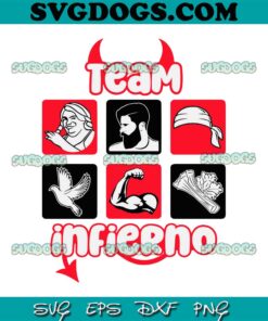 Team Infierno SVG PNG, Wendy Poncho SVG, Casa De Los Famosos SVG PNG EPS DXF