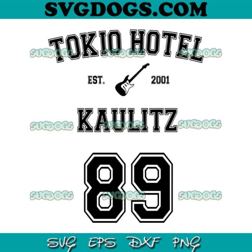 Tokio Hotel Band Kaulitz SVG PNG, Retro Tokio Hotel Band SVG, Tom Kaulitz SVG PNG EPS DXF