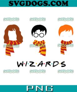 Wizards Friends SVG PNG, Harry Potter SVG, Magic SVG PNG EPS DXF