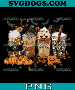 Skeleton Coffee Cups Movies Horror PNG, Halloween Coffee Cup PNG, Horror Movie Characters PNG