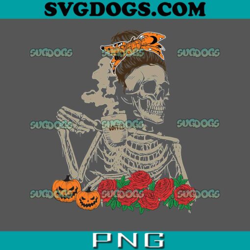 Coffee Drinking Skeleton Lazy PNG, Halloween PNG, Skeleton Drink Coffee PNG