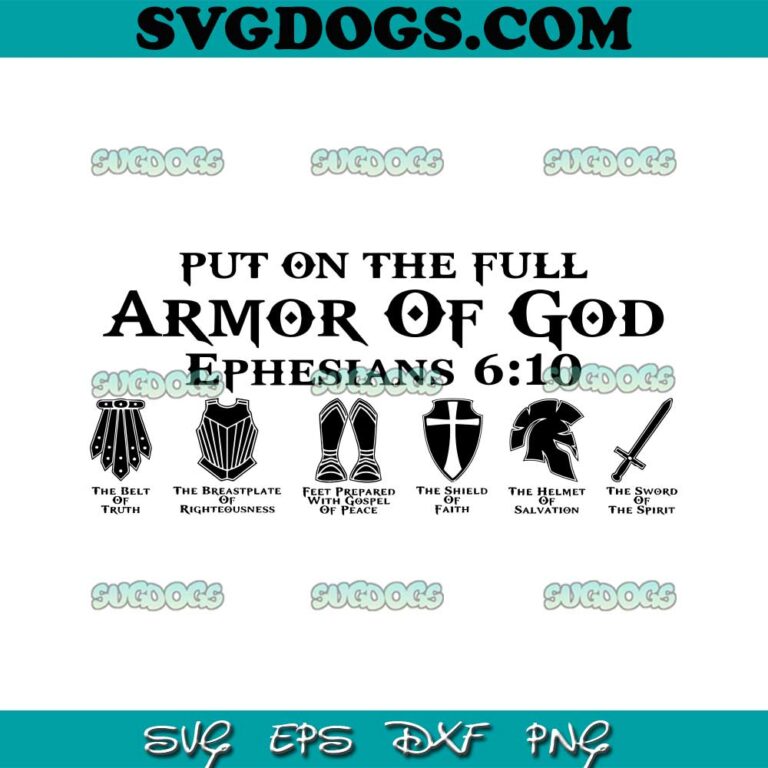 Armor Of God SVG PNG EPS DXF