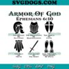 Armor of God Kids SVG, Christian SVG PNG EPS DXF