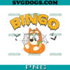 Bingo Spooky Vibes Halloween PNG, Trick Or Treat Halloween PNG, Bingo Bluey PNG