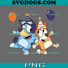 Bluey And Bingo Birthday PNG #1