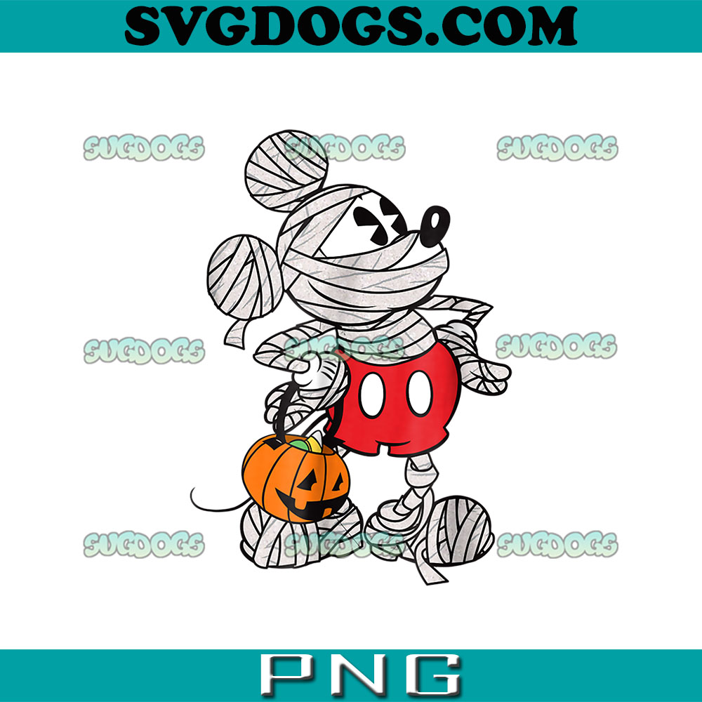 Disney Mickey Mouse Mummy PNG, Halloween PNG, Halloween Mickey Mouse Mummy PNG