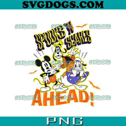Spooks ‘N Scares PNG, Disney Mickey And Friends Halloween PNG, Mickey Mouse PNG