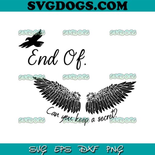 Eagle End Of Can You Keep A Secret SVG PNG, Ravenhood Book SVG, Eagle SVG PNG EPS DXF