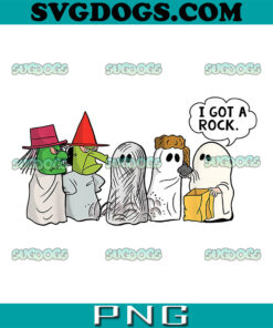 I Got A Rock PNG, Trick Or Treat Halloween Ghost PNG, Halloween Charlie Brown PNG