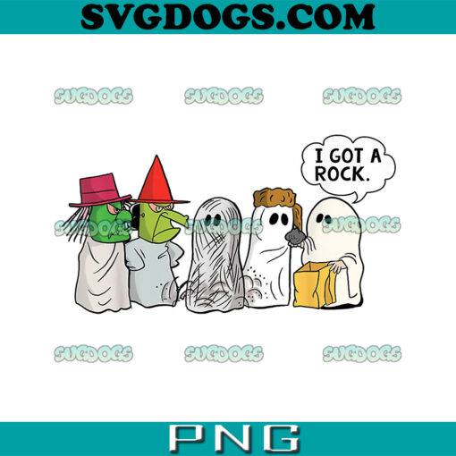 I Got A Rock PNG, Trick Or Treat Halloween Ghost PNG, Halloween Charlie Brown PNG