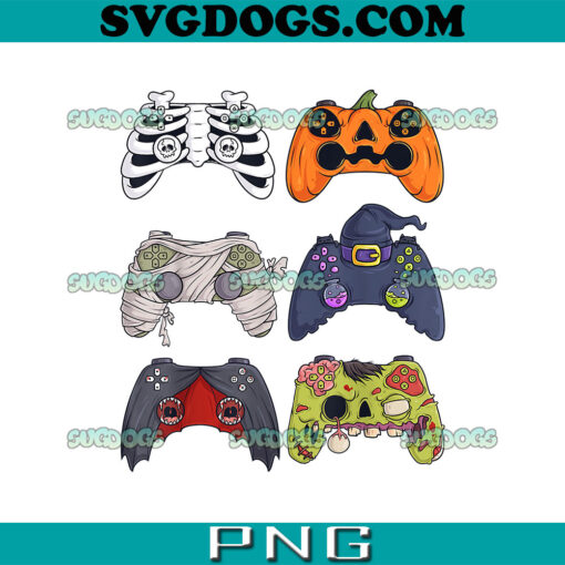 Halloween Skeleton Zombie Gaming Controllers Mummy Boys Kids PNG, Zombie Controller PNG, Game PNG