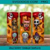 Oogie Boogie Stitch Scrump Sally 20oz Skinny Tumbler Template PNG, Halloween Trick Or Treat Tumbler Template PNG File Digital Download