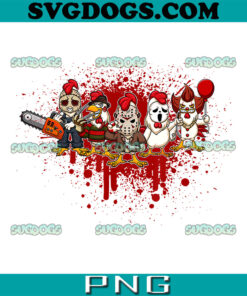 My Little Horror Crew PNG, Halloween Chicken PNG, Horror Halloween PNG