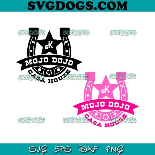 Mojo Dojo Casa House SVG PNG, Barbie And Ken SVG, Barbie SVG PNG EPS DXF