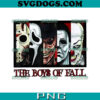 The Boys Are Back In Town PNG, Halloween Horror Movies PNG, Jason Voorhees Michael Myers Heat Transfer PNG