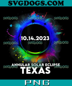 Annular Solar Eclipse October 14 2023 Texas PNG,  Solar Eclipse PNG, Texas PNG