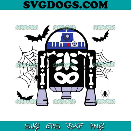 BB 8 Star Wars Skellington Halloween SVG PNG, Beebee Ate Star Wars SVG, Star Wars SVG PNG EPS DXF