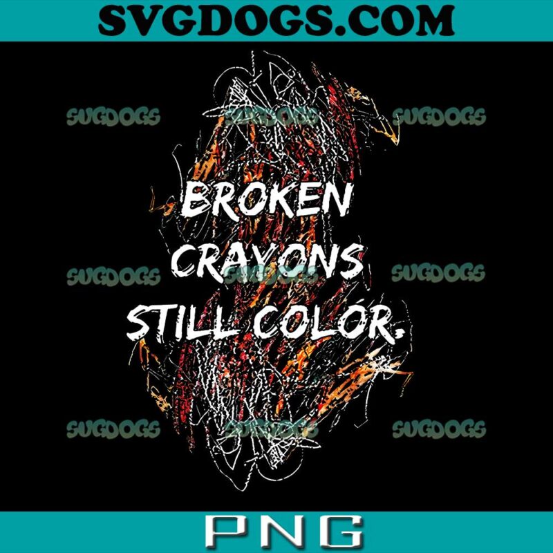 Broken Crayons Still Color PNG #1