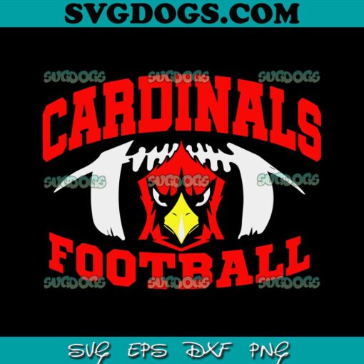 Cardinals football SVG PNG, Cardinal SVG, Cards SVG PNG EPS DXF