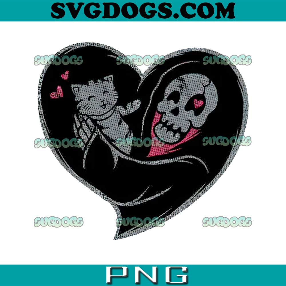 Cat Skull PNG, Grim Reaper PNG, skull, horror, Halloween Pets PNG