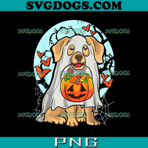 Cute Halloween Dog Ghost PNG,  Trick Treat Pumpkin PNG,  Dog Halloween Pumpkin PNG