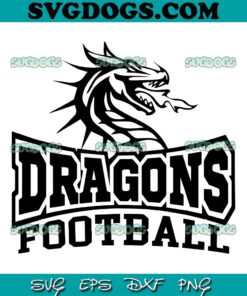 Dragons Football SVG PNG, Football  SVG, Dragon SVG PNG EPS DXF