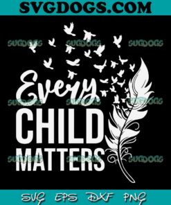 Wolf Every Child Matters Tattoo SVG PNG