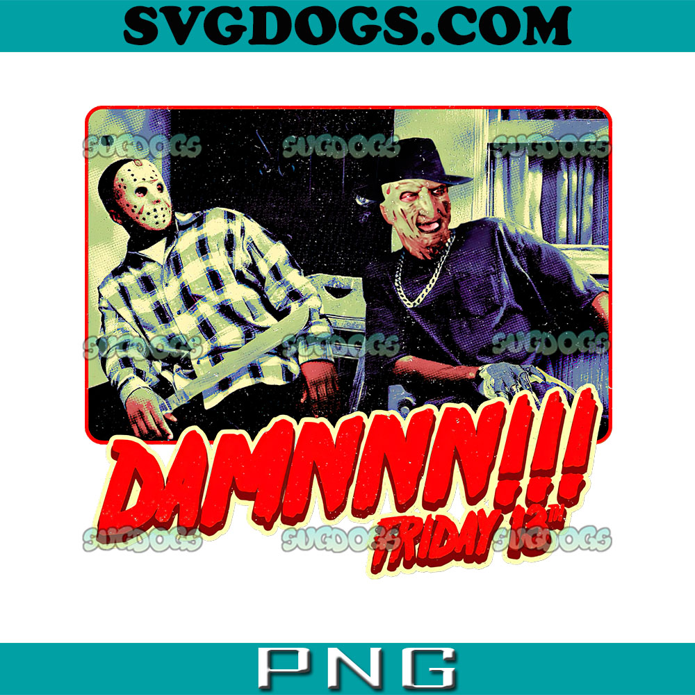Fryday Damnnn!!! PNG, Jason Voorhees PNG, Halloween PNG