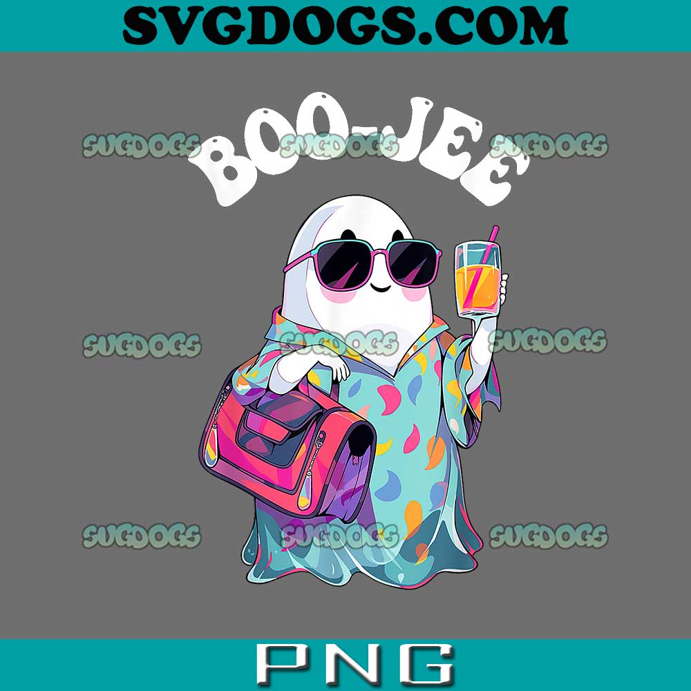 Ghost Boo Jee  Halloween PNG, Spooky Season Cute  PNG, Costume Bou jee PNG