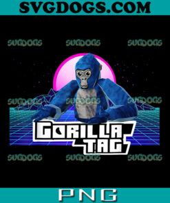 Gorilla Tag Video Game PNG Image Wrap for 20oz (Instant Download) 