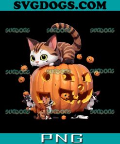 Halloween Cats PNG, Funny Cat PNG