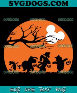 Disney Mickey Mouse And Friends Halloween SVG PNG, Halloween Costume SVG, Trick Or Treat SVG PNG EPS DXF