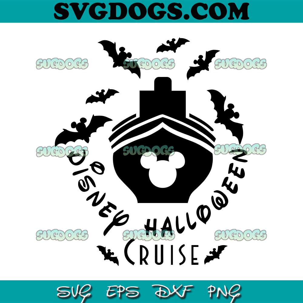 Disney Halloween Cruise SVG PNG #1