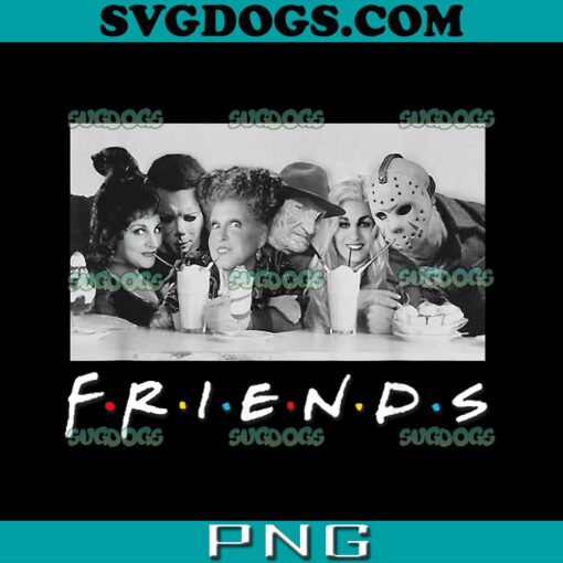 Horror Movie Hocus Pocus Freddie Friends PNG, Spooky Friends Milkshake Meetup PNG, A Delicious Gathering PNG