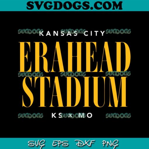 Kansas City’s Erahead Stadium SVG, Sport NFL SVG PNG DXF EPS
