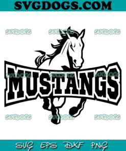 Mustangs SVG PNG, Mustangs Football SVG, Mustangs Logo SVG PNG EPS DXF