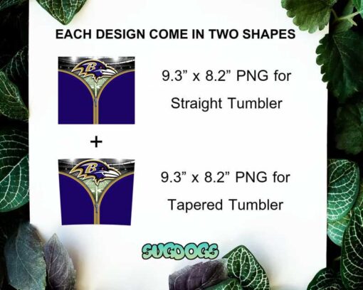 Baltimore Ravens Logo 20oz Skinny Tumbler Template PNG, NFL Logo New York Jets Tumbler Template PNG File Digital Download