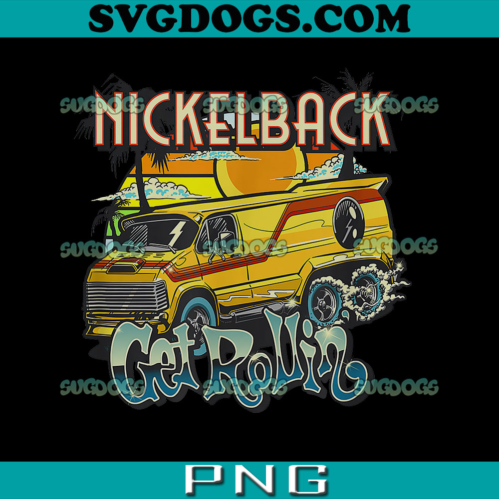 Nickelback Get Rollin PNG, Nickelback Doodle Art PNG, Nickelback Tour PNG