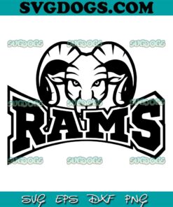 Rams SVG PNG, Los Angeles Rams Football SVG, Rams Football SVG PNG EPS DXF