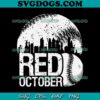 Red October Philly Philadelphia SVG PNG DXF EPS